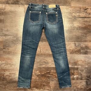 Miss Me Medium Wash Hailey Skinny Jeans 29 Waist 30 Inseam